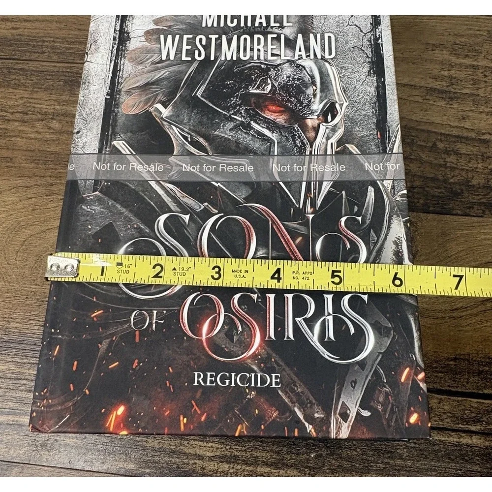 Micheal Westmoreland Sons Of Osiris Sword Of Kings Regicide Book 1 & 2 Signed